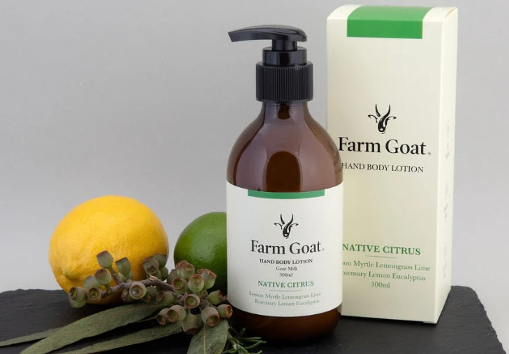 Farm Goat native citrus hand body lotion