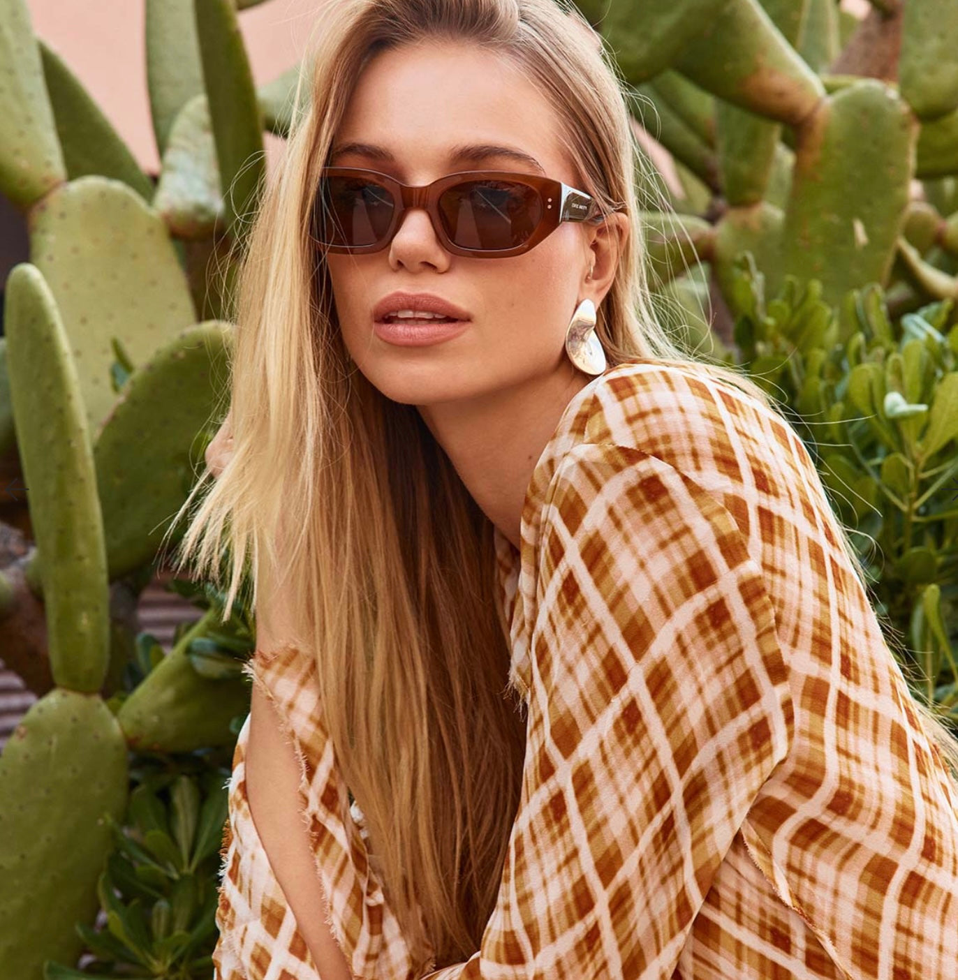 Status Anxiety Sunglasses Luna Brown