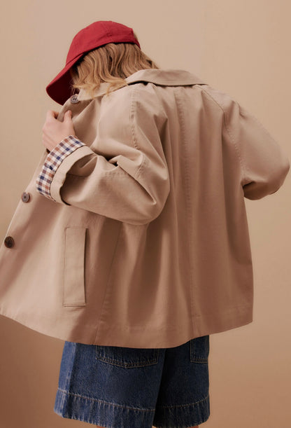 Ceres Life Pia spring coat - Sand