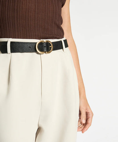 Status Anxiety In Reverse Belt black/gold