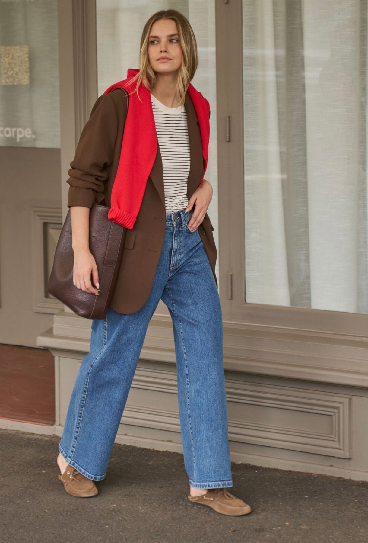 Ceres Life Evie Wide Leg Jean