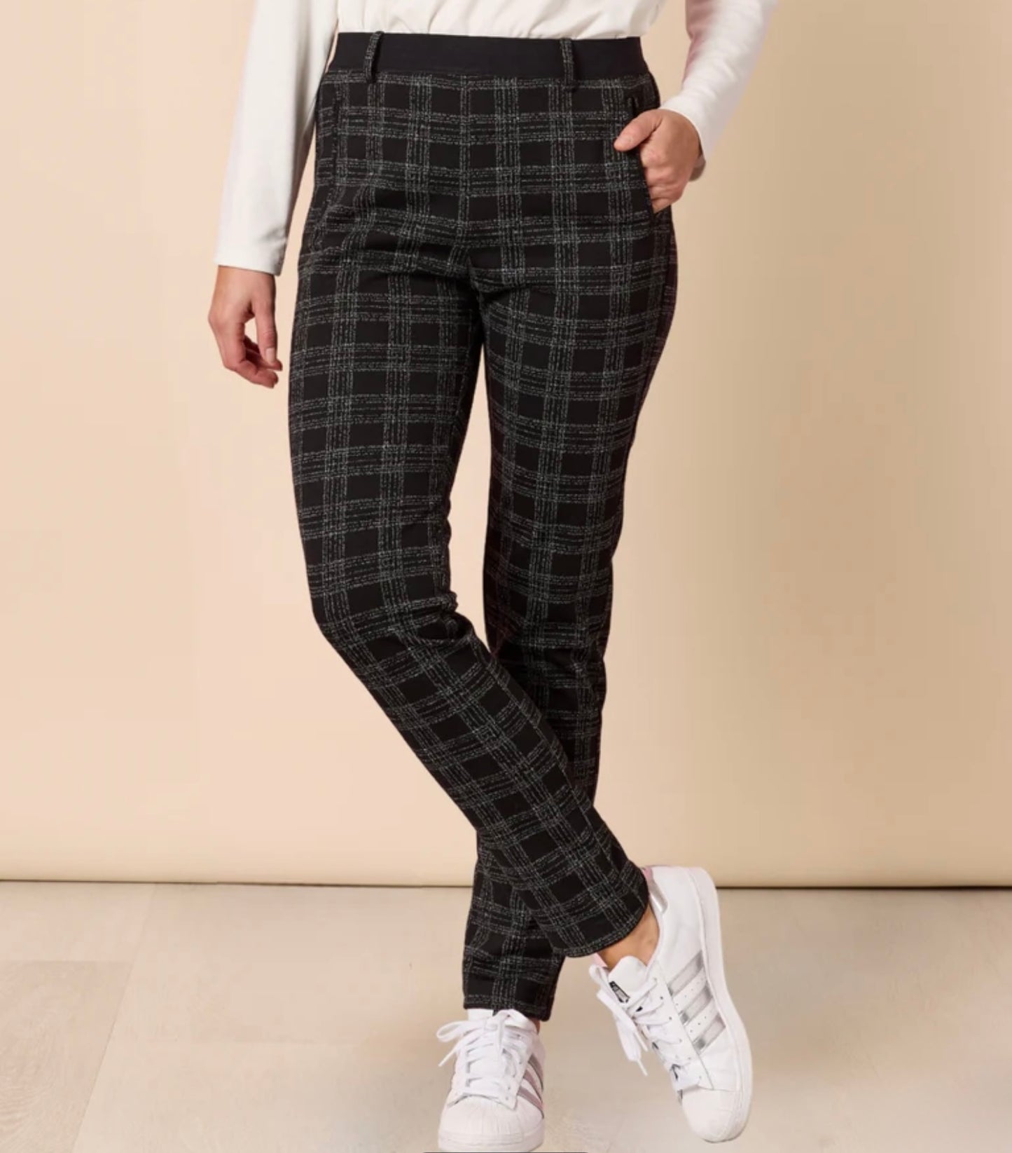 Cannes Check Pants
