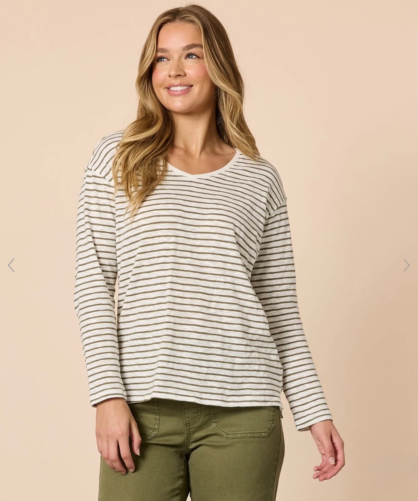 City stripe tee
