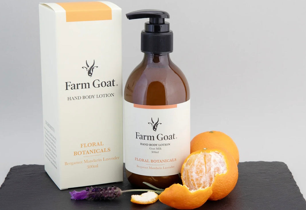 Farm Goat floral botanicals hand and body wash