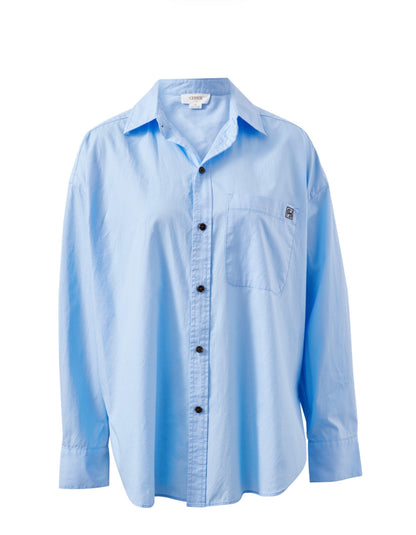 Peta Oversized shirt, sky blue