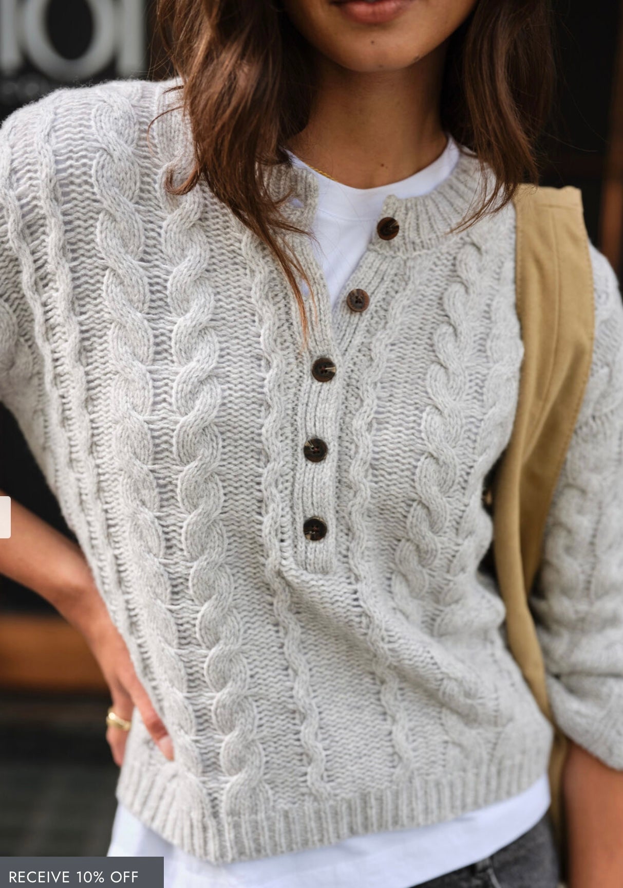 Enid Cable Knit