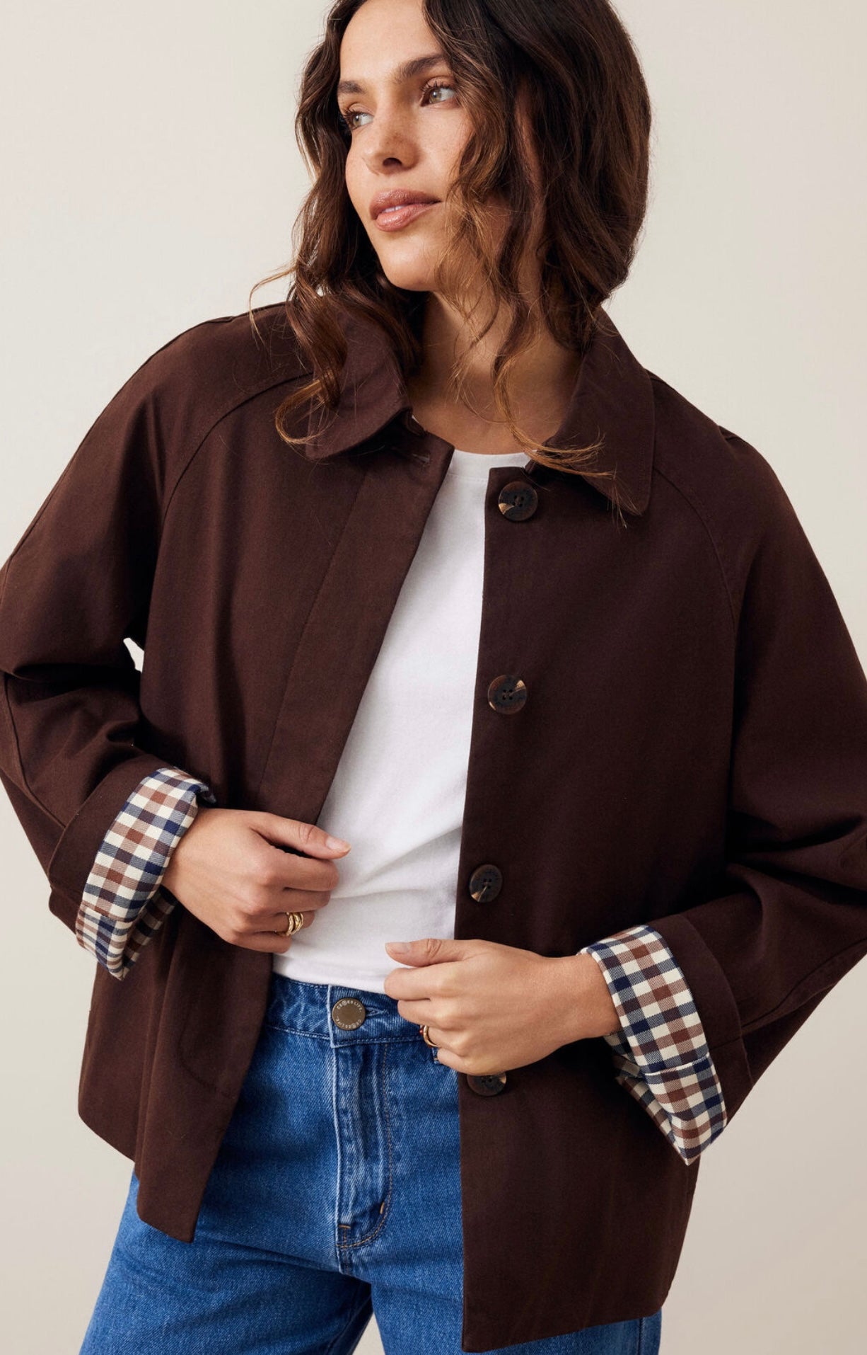 Ceres Life Pia Coat Chocolate