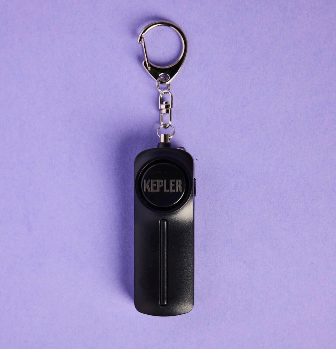 Kepler Personal Alarm Keychain Black