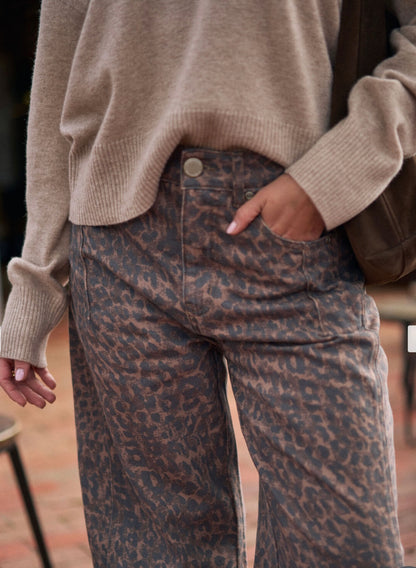 Ceres Life Harper Barrel leg jeans