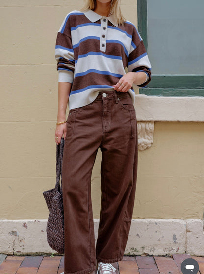 Ceres Life Demi barrel leg Jean