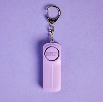 Kepler Personal Alarm Keychain Purple