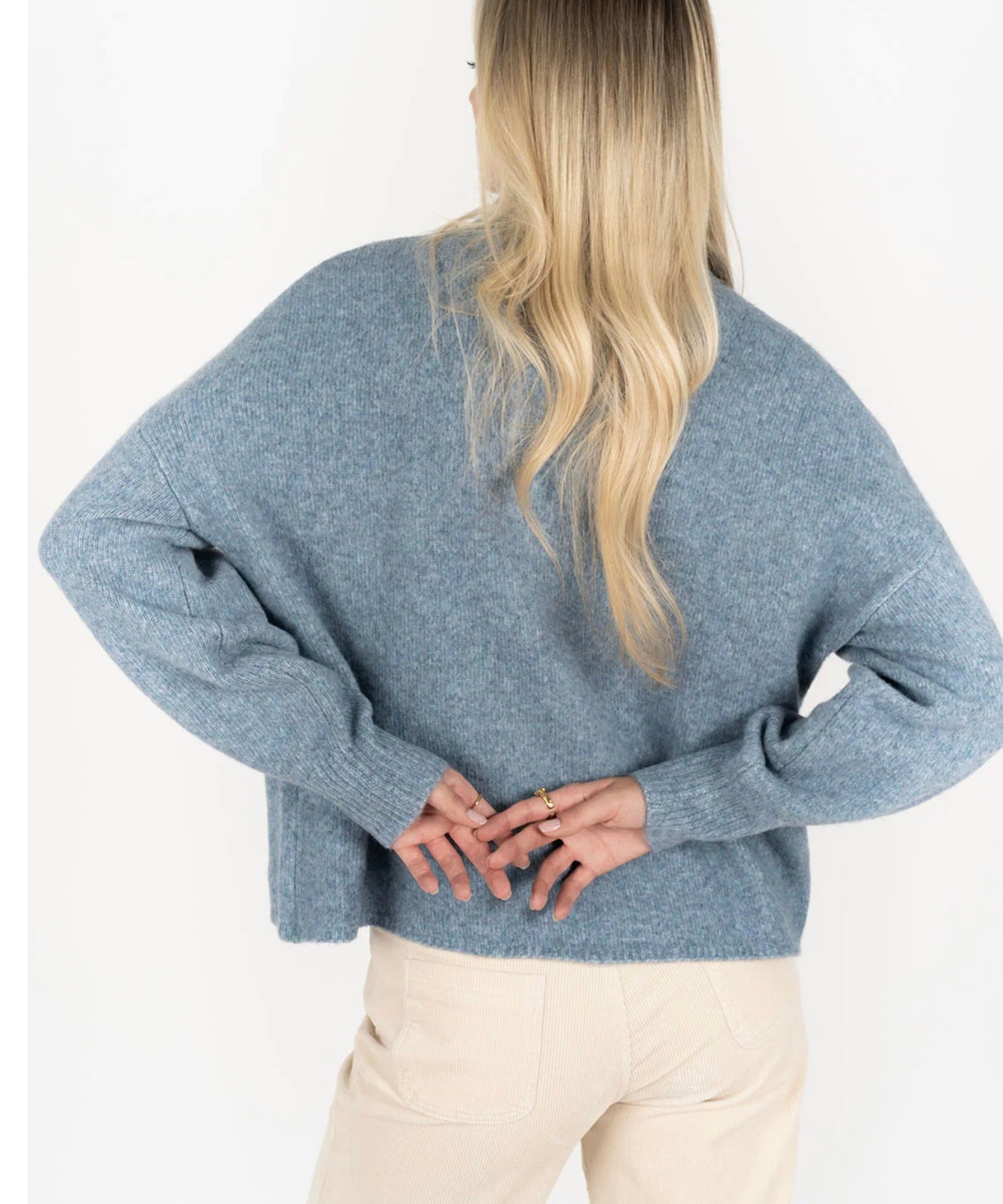 Humidity Lifestyle Chantae knit blue spec