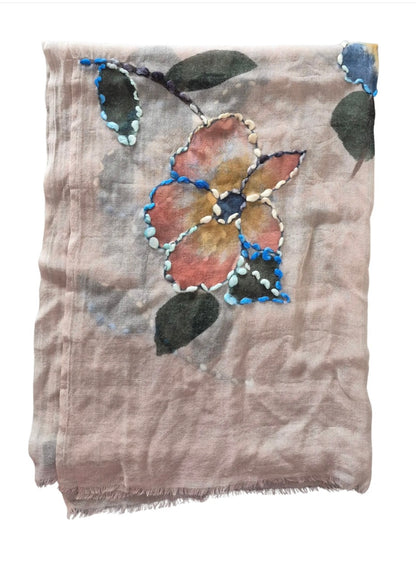 Pure wool scarf
