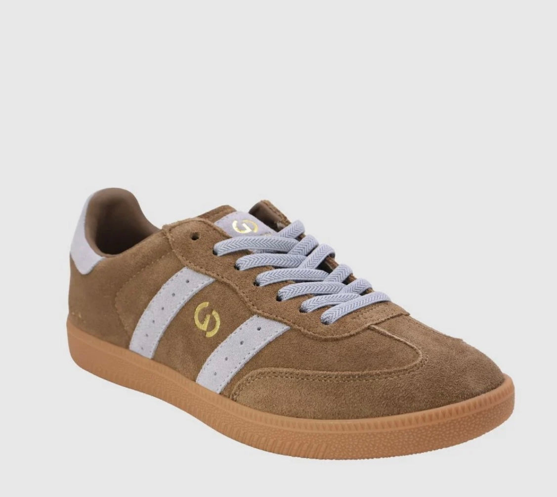 2001 Parallel Goodsole sneakers Smoke brown/light blue suede