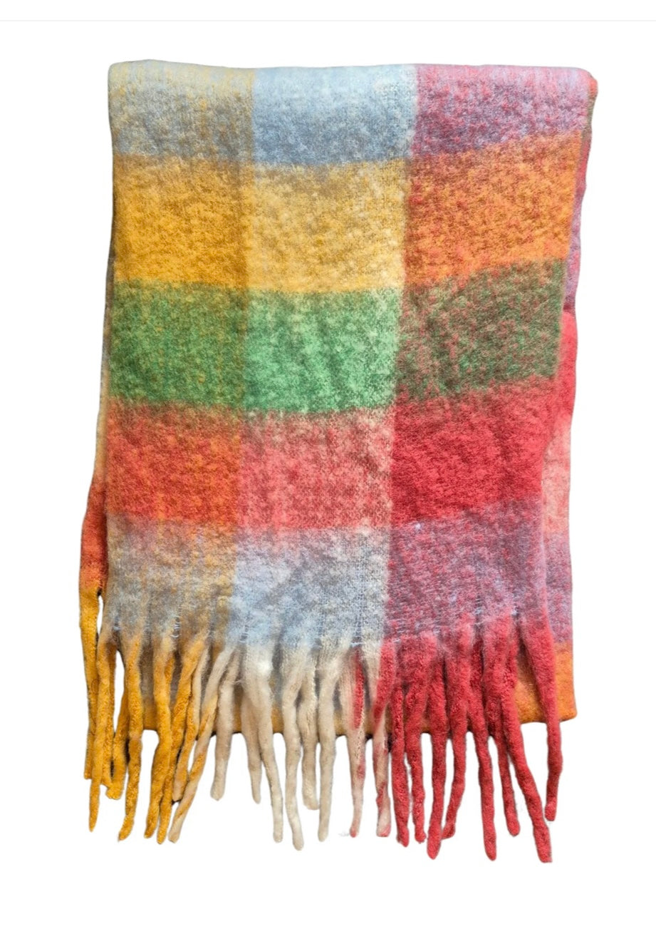 Chunky winter scarf