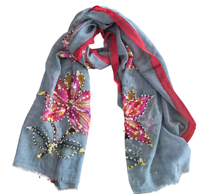 Pure wool scarf