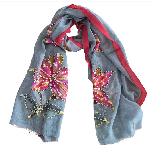 Pure wool scarf