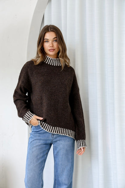Tilly blanket stitch knit