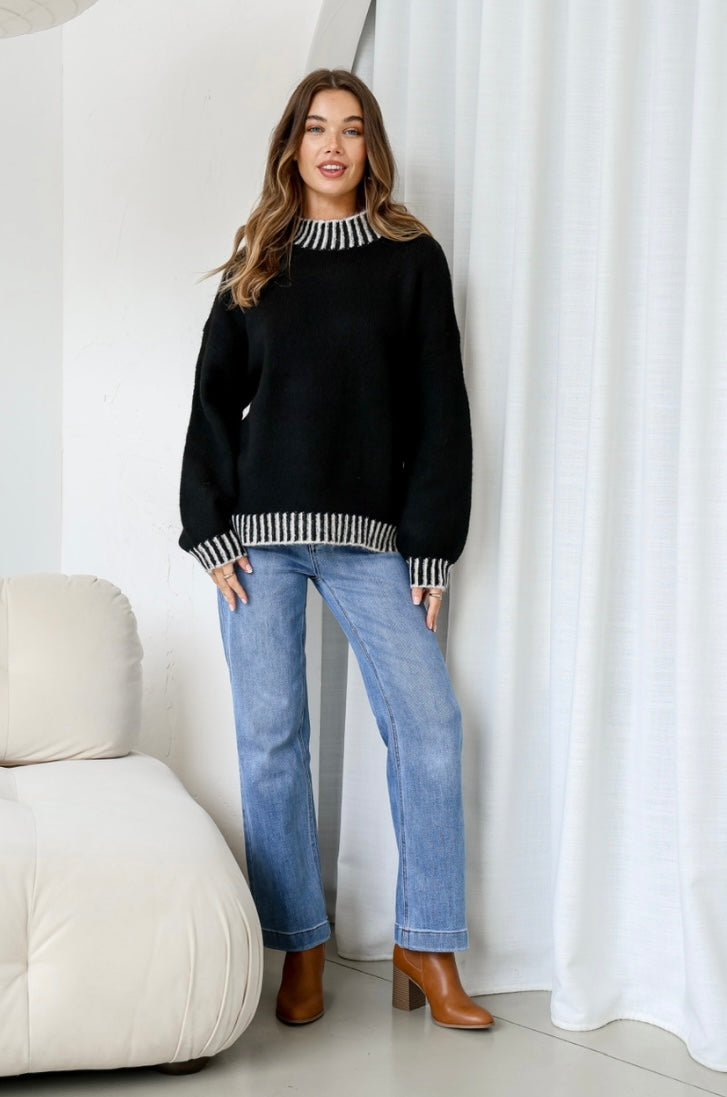 Tilly blanket stitch knit