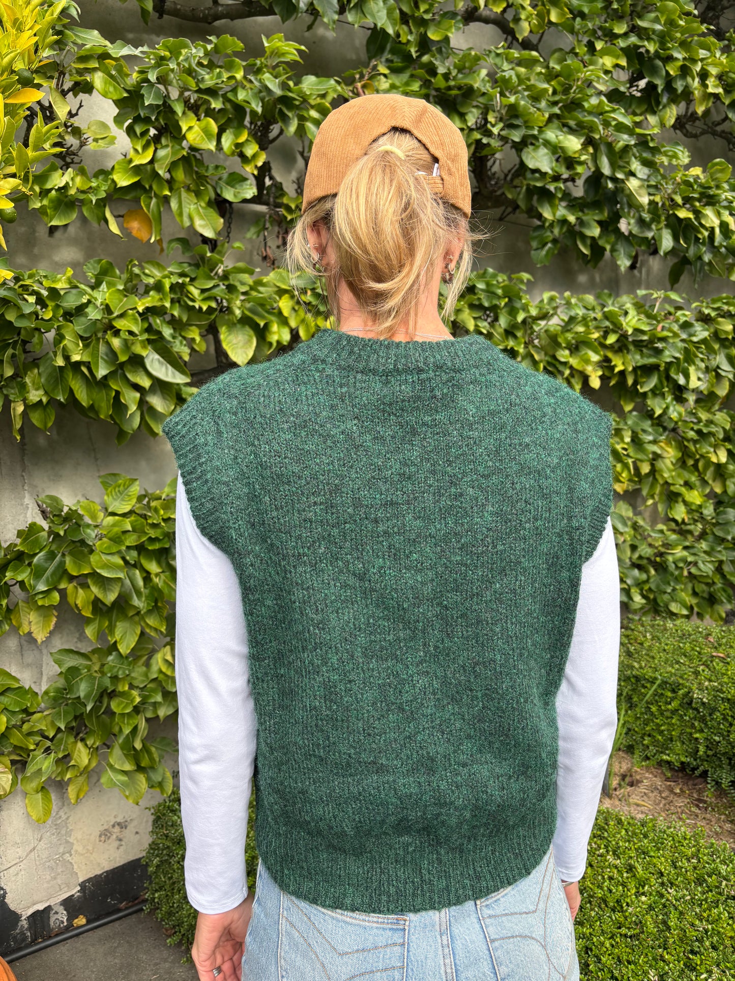 Monet knit vest