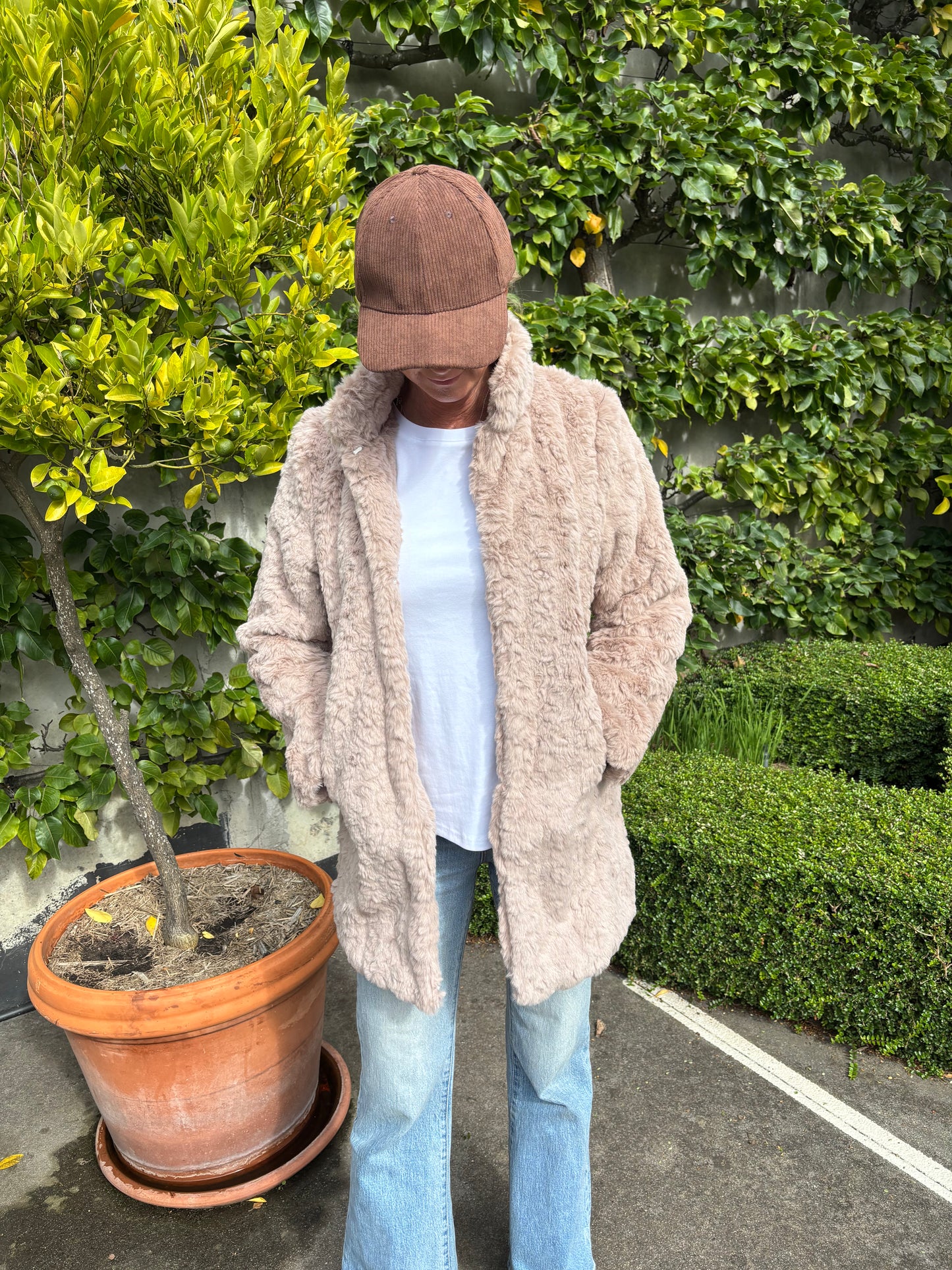 Chloe Faux Fur coat