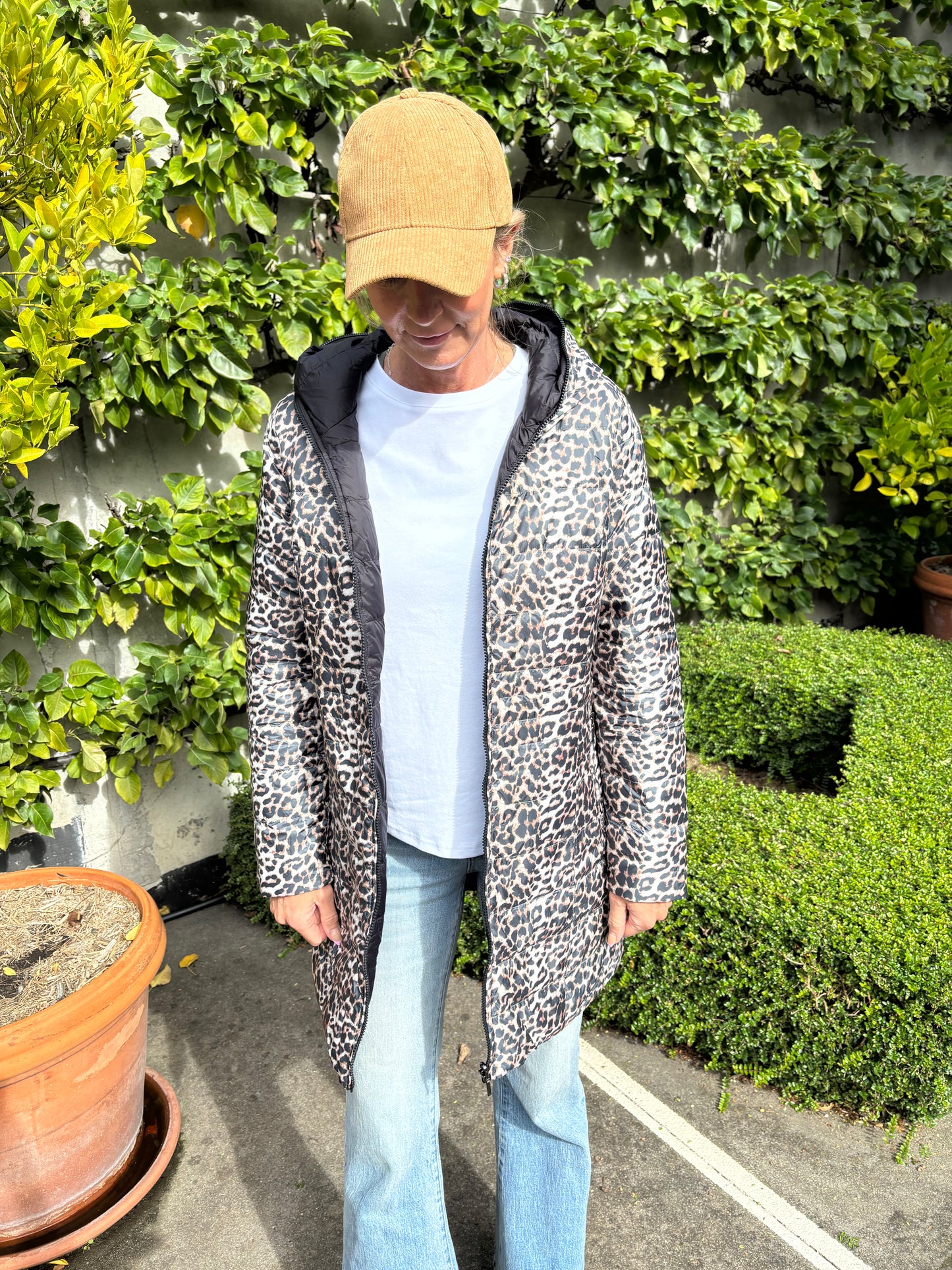 Equinox reversible down jacket
