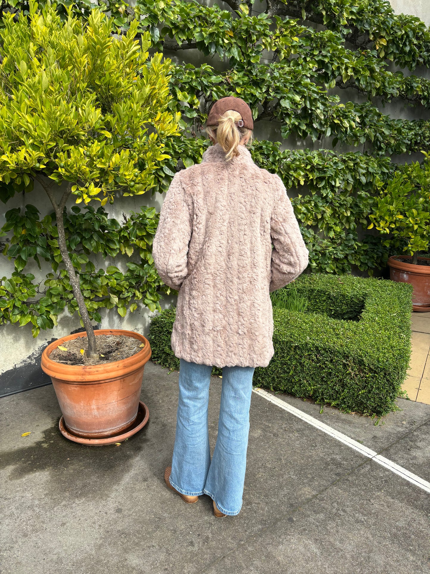 Chloe Faux Fur coat