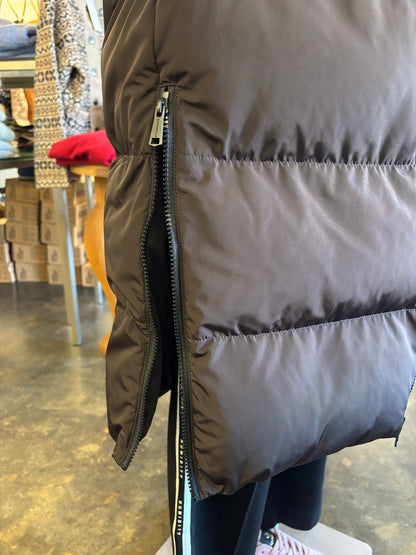 Ring & Pelle faux fur lined quilted coat