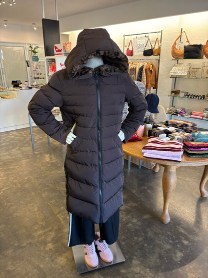 Ring & Pelle faux fur lined quilted coat