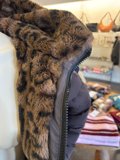 Ring & Pelle faux fur lined quilted coat