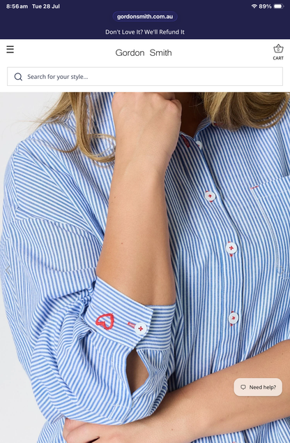 Seaview Stripe Shirt