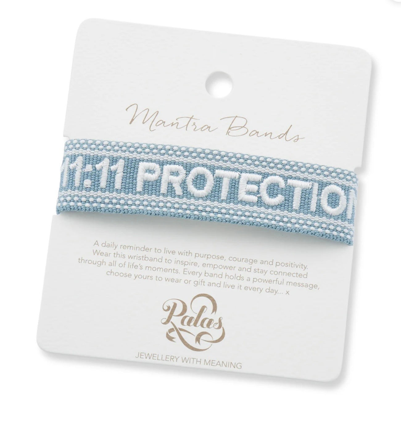 Palas Woven Mantra Band