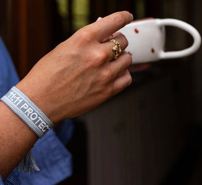 Palas Woven Mantra Band