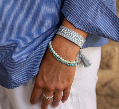 Palas Woven Mantra Band