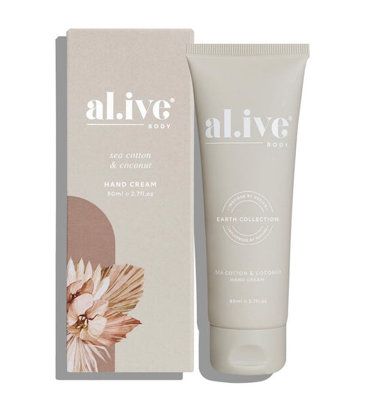 Al.ive Sea Cotton and Coconut Hand Cream