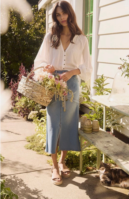 Lania the Label Rhode Denim Skirt