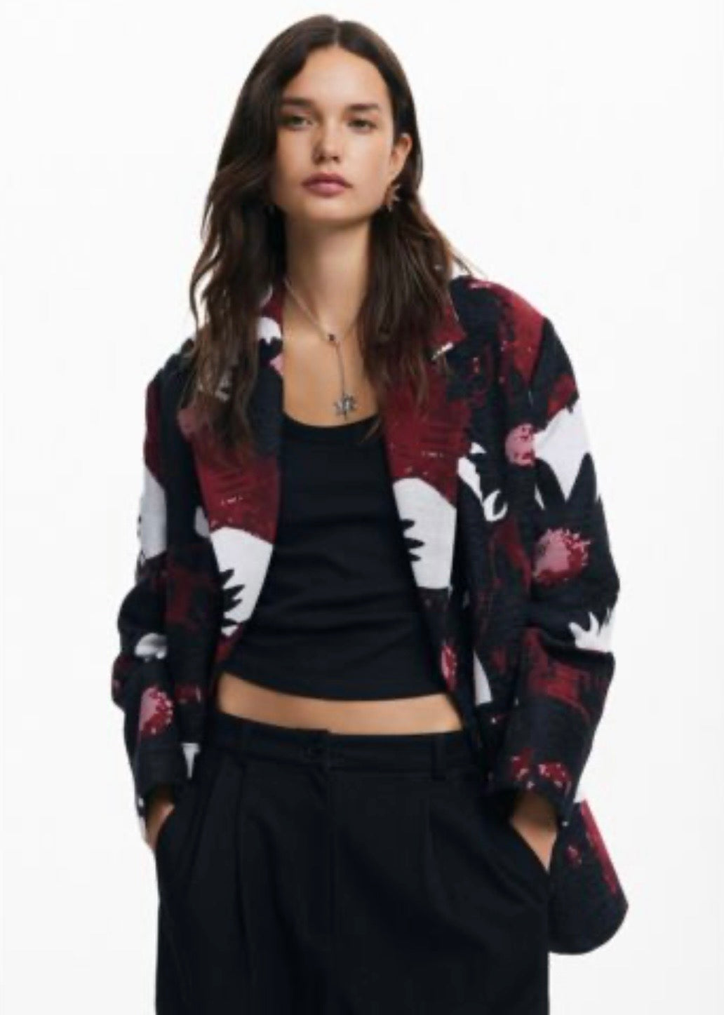 Desigual M. Christian Lacroix Floral Coat