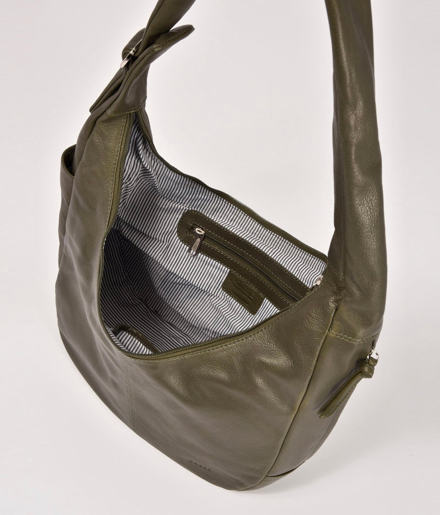 Casey Leather Hobo Bag