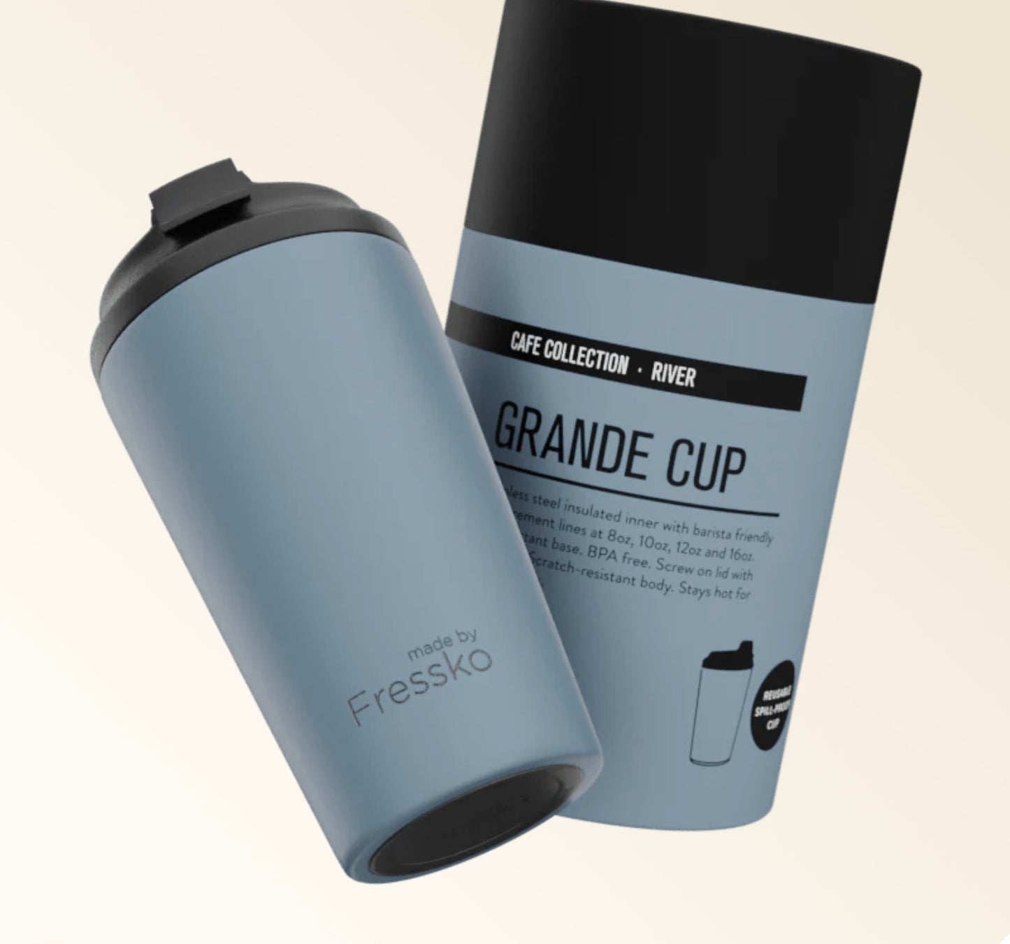 Fressko coffee cup Grande - blue