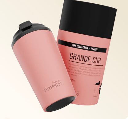 Fressko coffee cup Grande Peachy