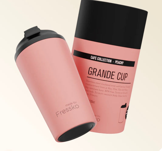 Fressko coffee cup Grande Peachy