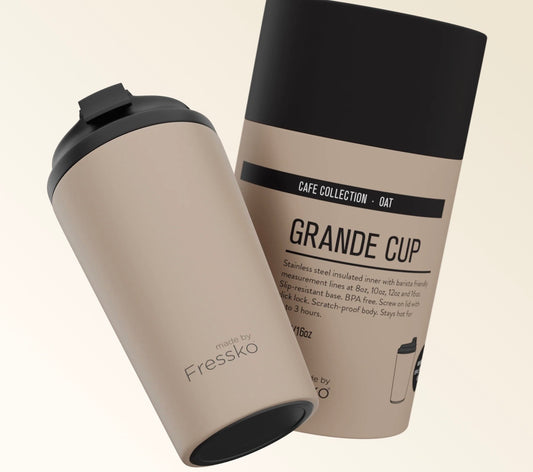 Fressko coffee cup Grande Oat