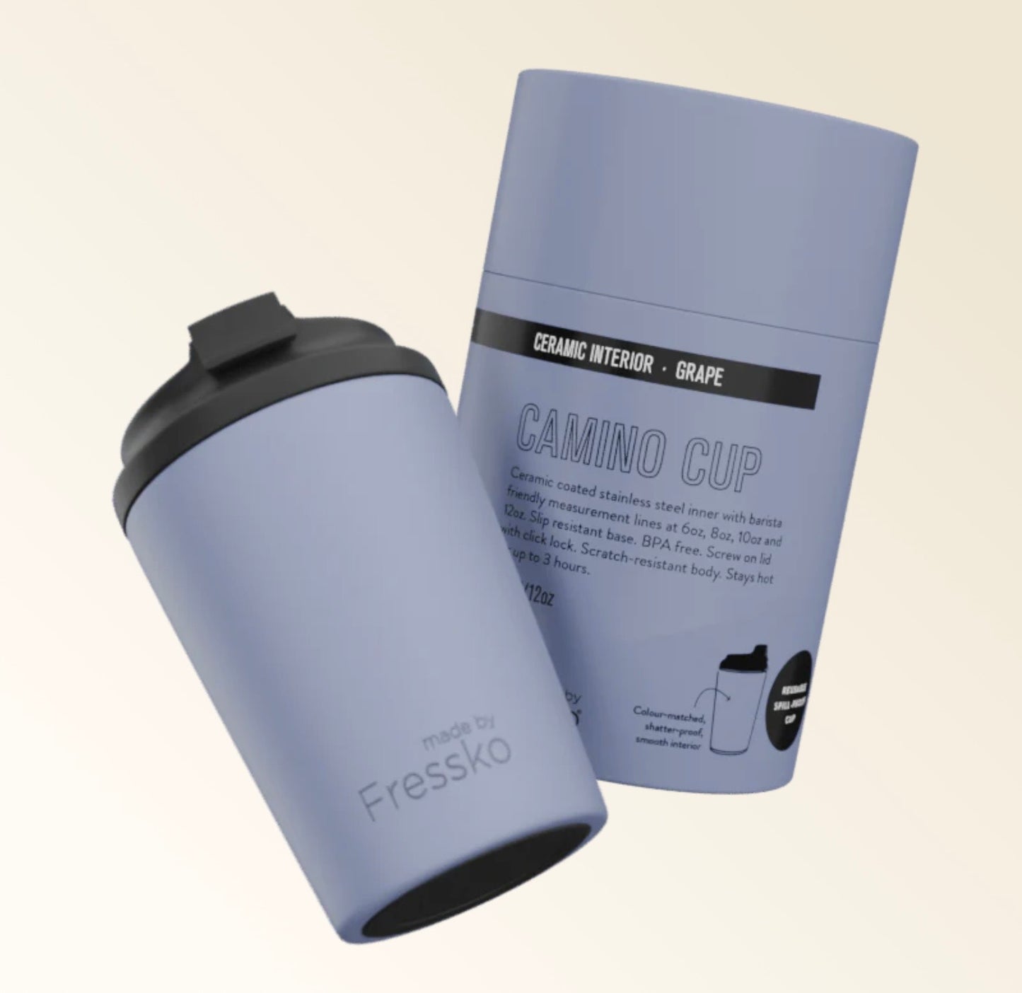 Fressko coffee cup Camino Grape