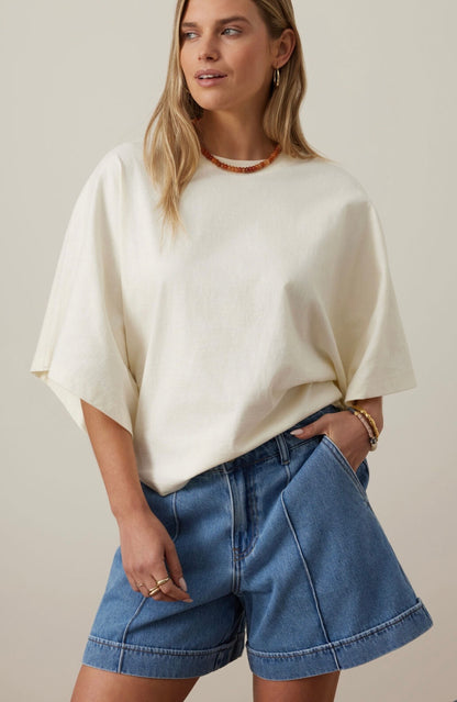 Lucy relaxed sleeve tee