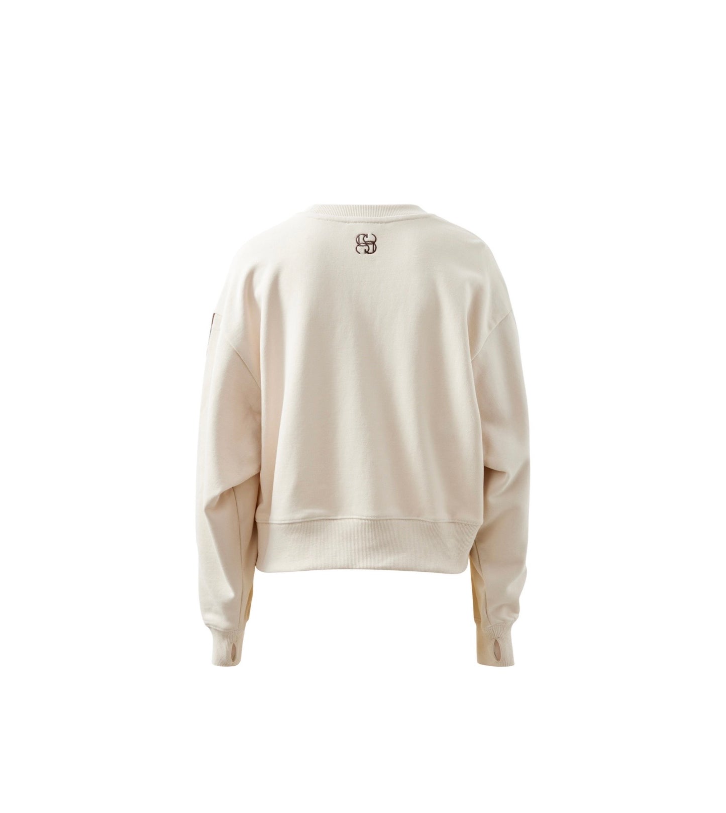 Sasha Sporty Slouchy Crew Side Stripe