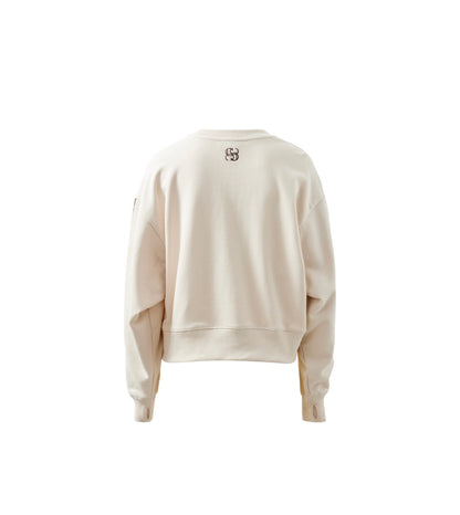 Sasha Sporty Slouchy Crew Side Stripe