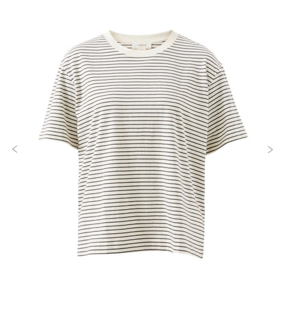 Stevie Slouchy Tee in White