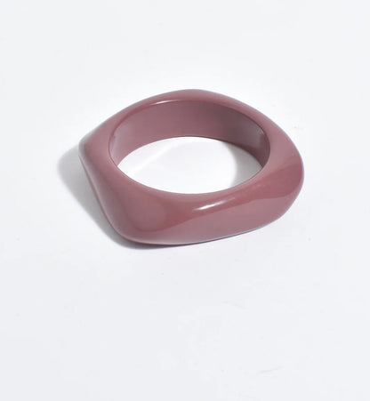 Resin bangle