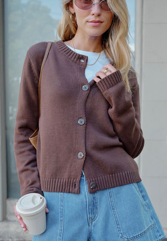 Nelly Long Sleeve Knit Cardi