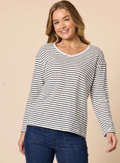 City stripe tee